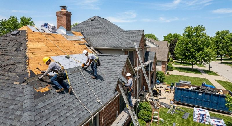 Roof Reshingling