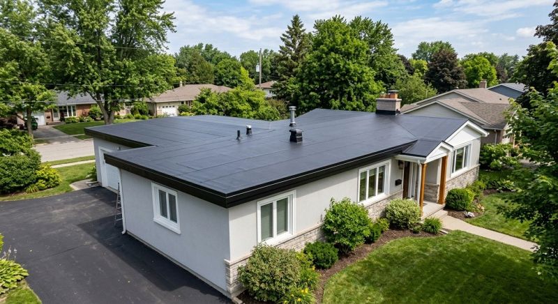 Rubber Roof Installation
